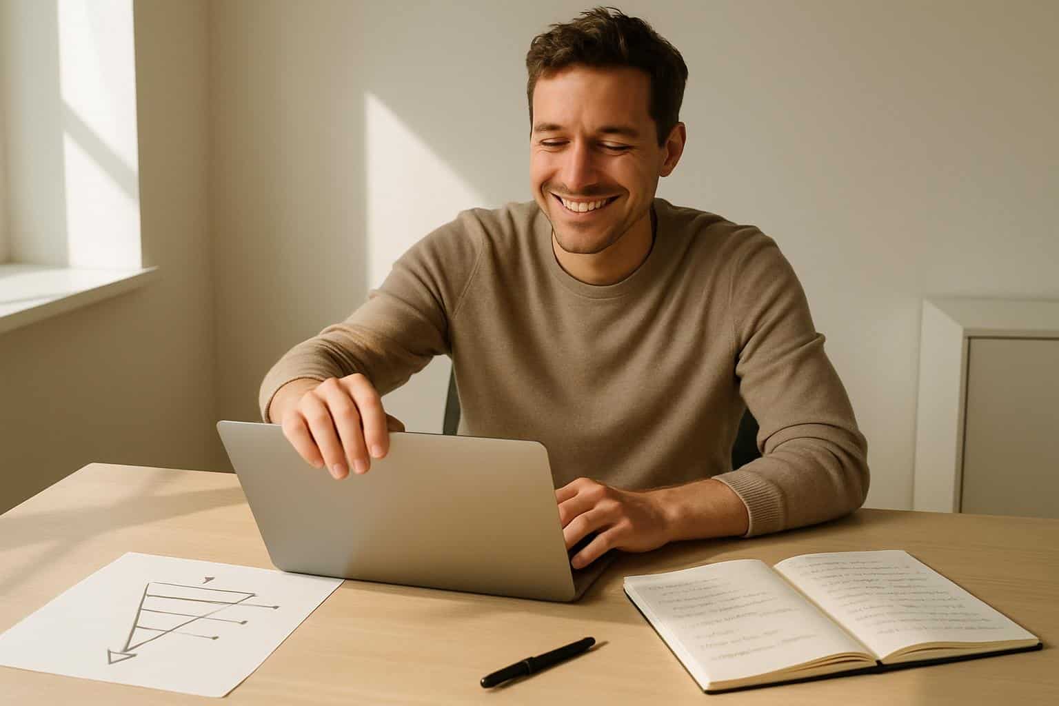 Move Forward With a Platform That Feels Clear Business owner relieved after choosing the right funnel software platform