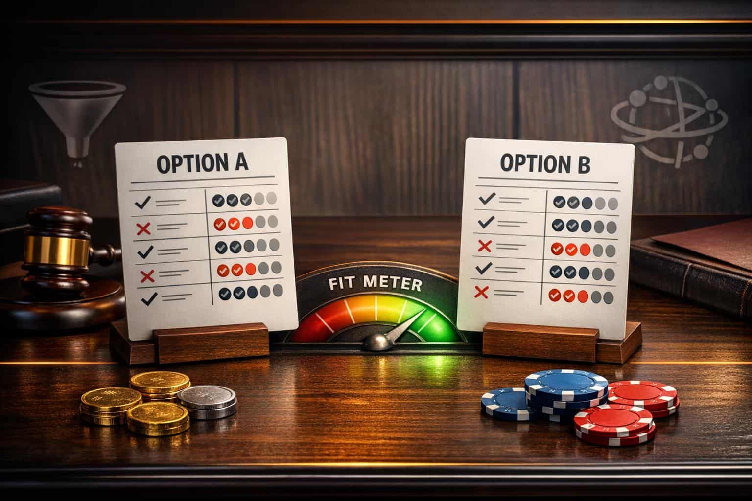 Fit-Based Scorecard Scorecard for evaluating ClickFunnels versus Kartra by business fit
