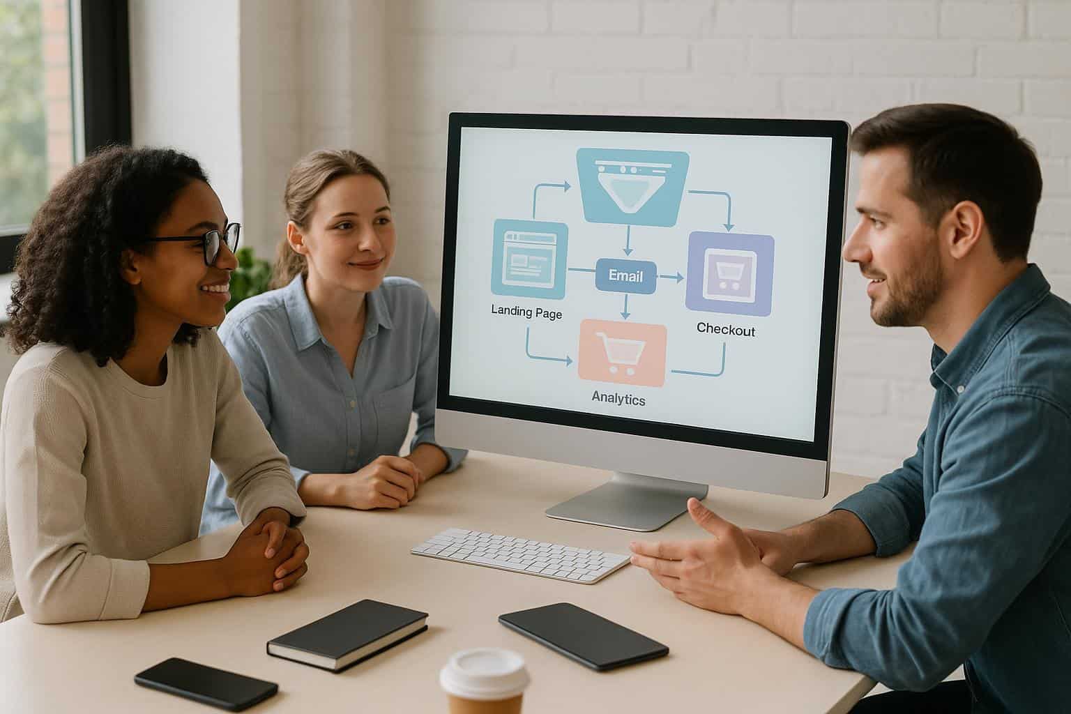 See How a Sales Funnel Builder Connects Your Growth System sales funnel builder workflow for growing an online business